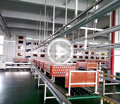 LED行業(yè)生產(chǎn)線視頻